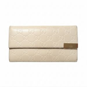 Gucci Cream Guccissima Wallet - EUC!